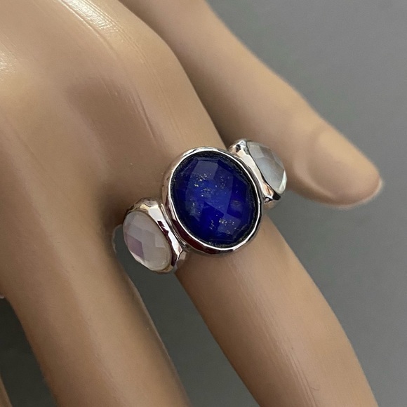 Judith Jack Jewelry - Judith Jack Lapis Lazuli, MOP doublet sterling silver ring